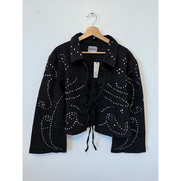 MANDINGA Serena Denim Jacket – Size Large – NWT - Picture 3 of 8